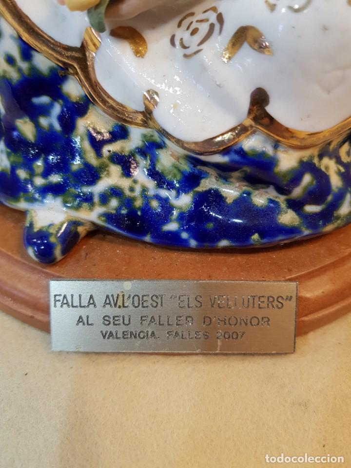 Antig&uuml;edades: FIGURA FALLERA PORCELANA - Foto 4