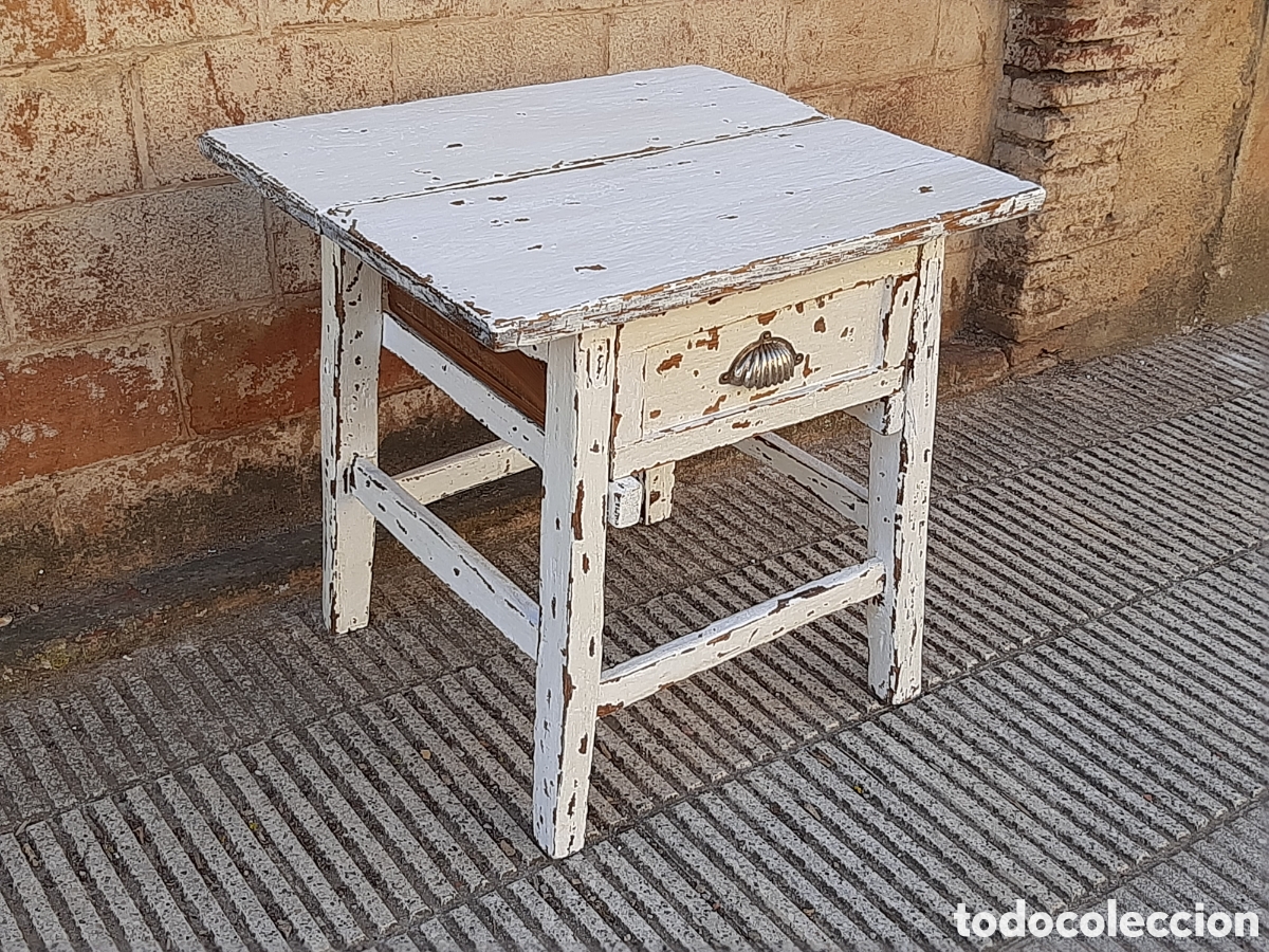 Antig&uuml;edades: Mesa tocinera antigua - Foto 2
