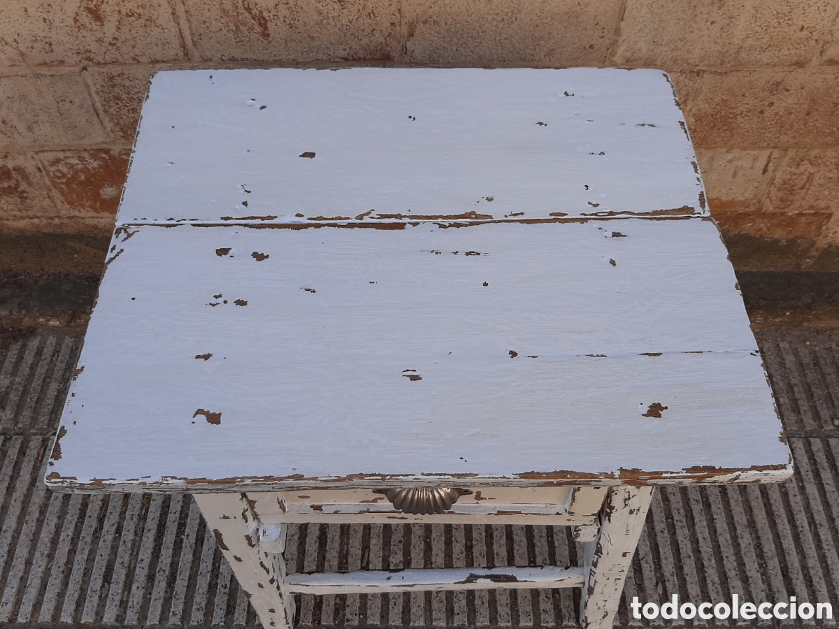 Antig&uuml;edades: Mesa tocinera antigua - Foto 3