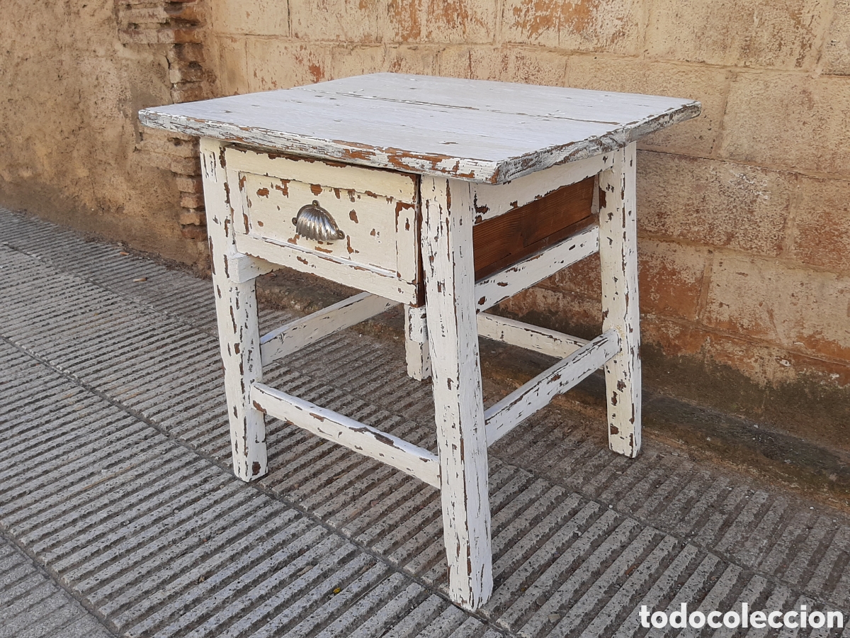 Antig&uuml;edades: Mesa tocinera antigua - Foto 4