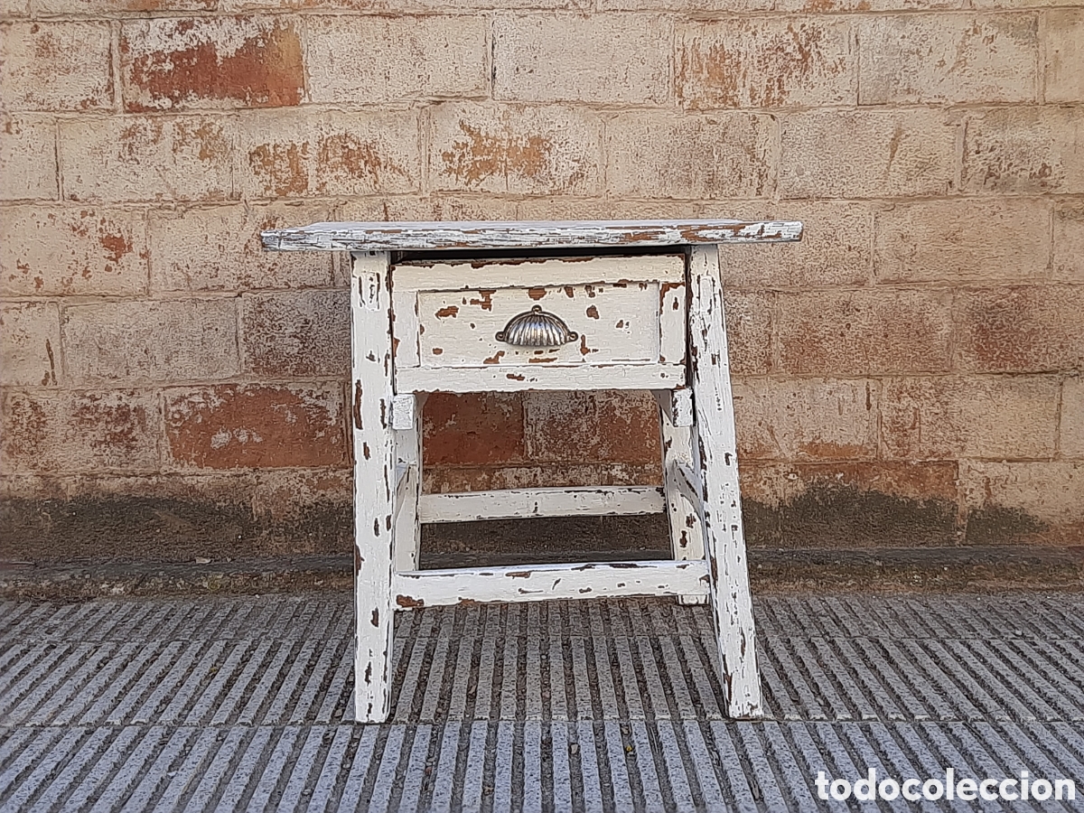Antig&uuml;edades: Mesa tocinera antigua - Foto 5