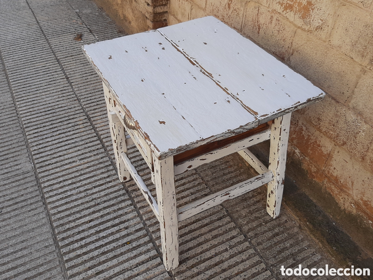Antig&uuml;edades: Mesa tocinera antigua - Foto 6