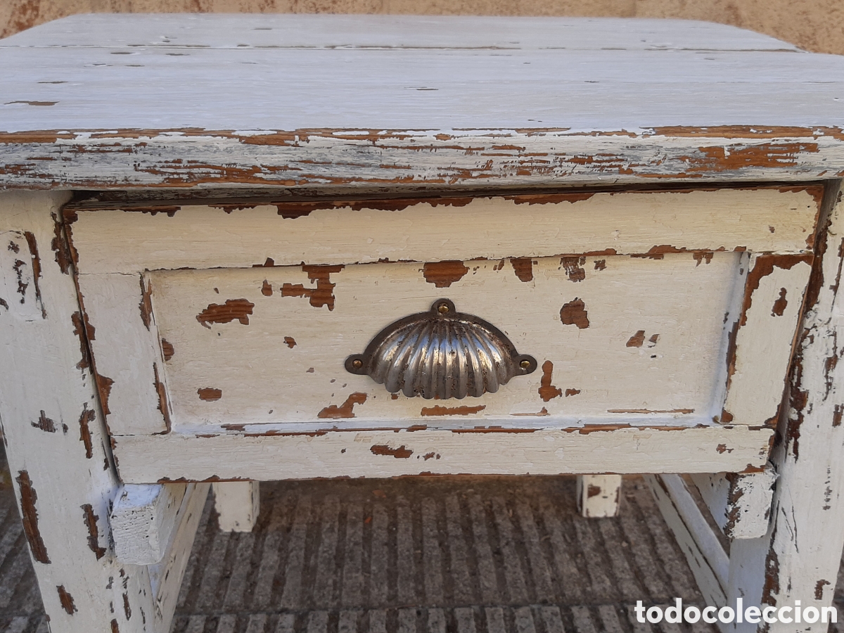 Antig&uuml;edades: Mesa tocinera antigua - Foto 7