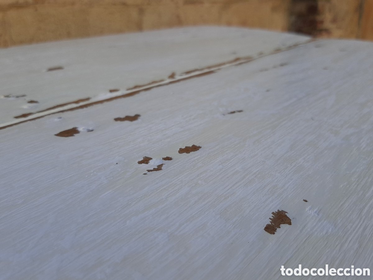 Antig&uuml;edades: Mesa tocinera antigua - Foto 8