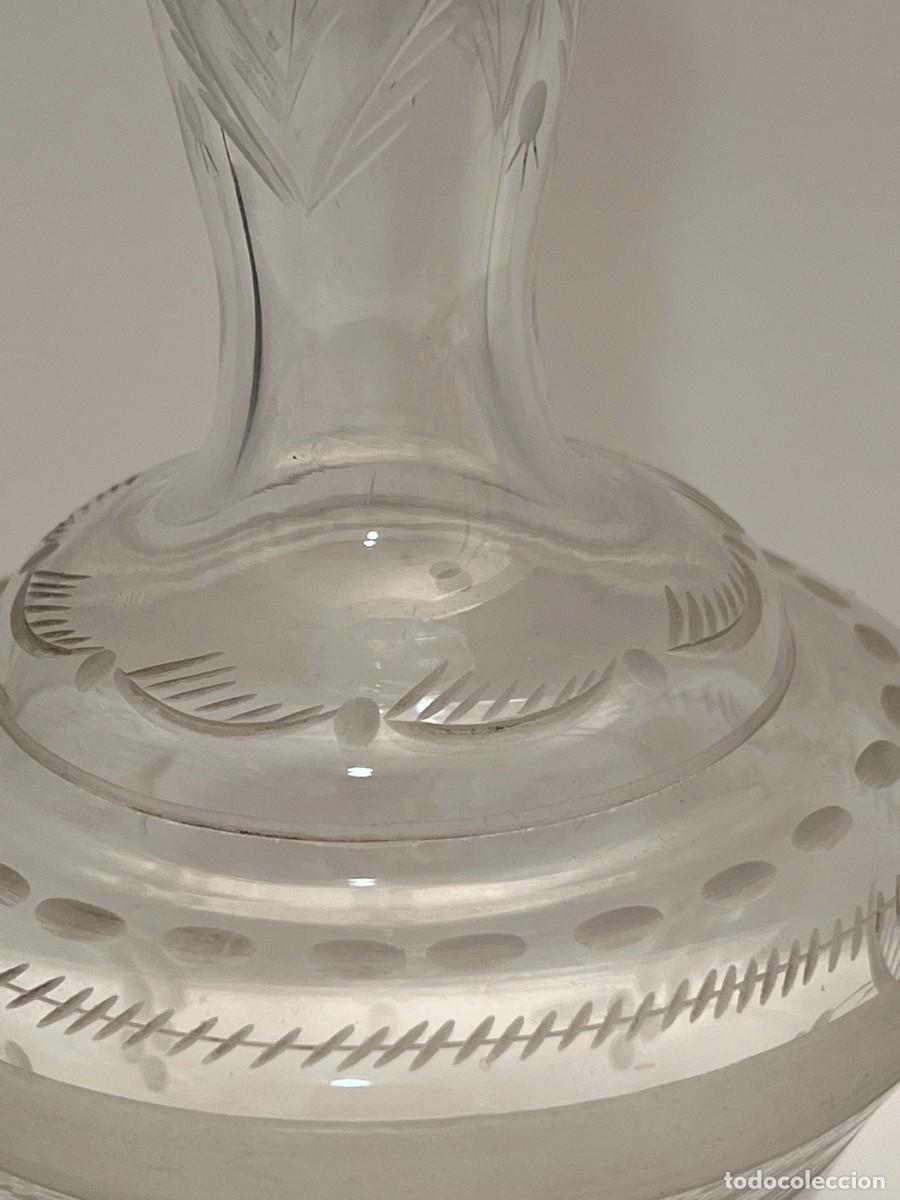 Antig&uuml;edades: BOTELLA S.XIX EN CRISTAL NUMERADA DE LA GRANJA ? - Foto 13