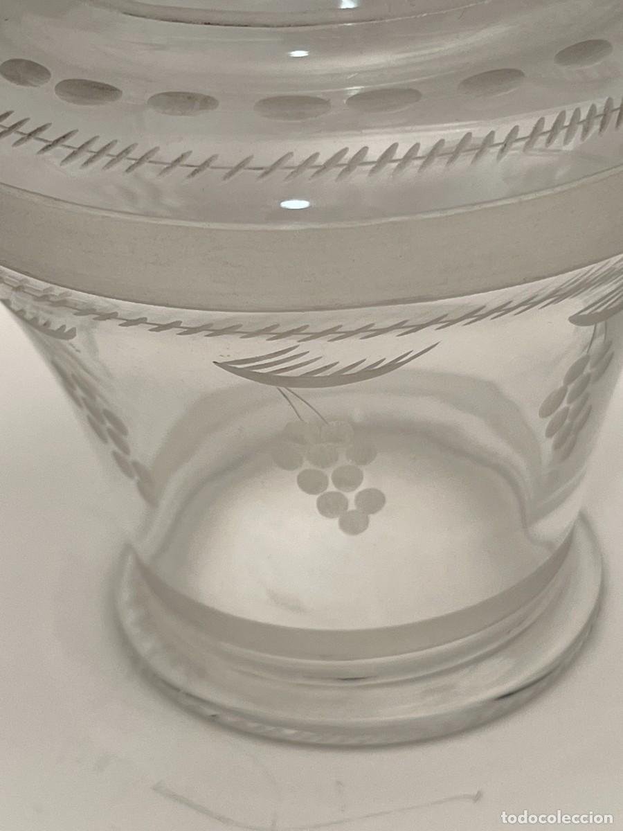 Antig&uuml;edades: BOTELLA S.XIX EN CRISTAL NUMERADA DE LA GRANJA ? - Foto 15
