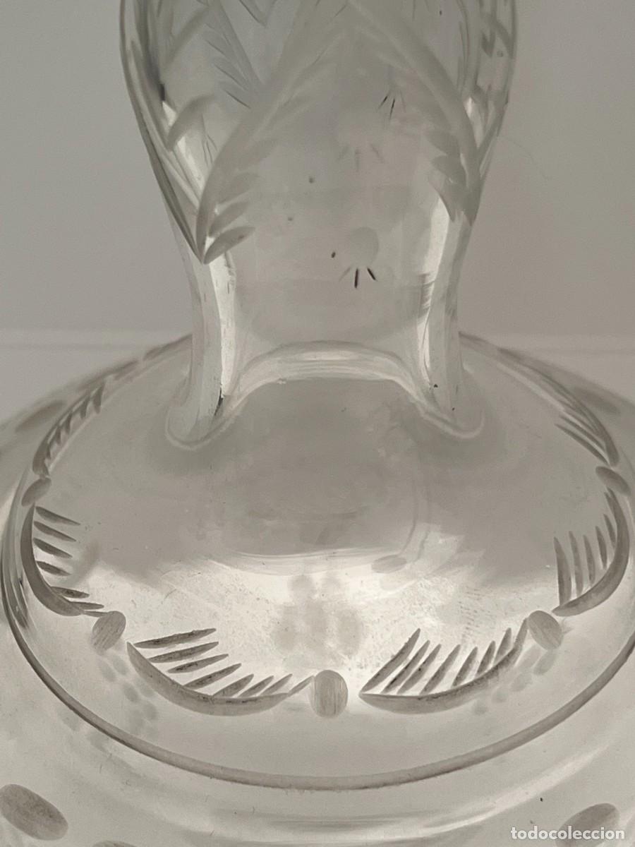 Antig&uuml;edades: BOTELLA S.XIX EN CRISTAL NUMERADA DE LA GRANJA ? - Foto 21