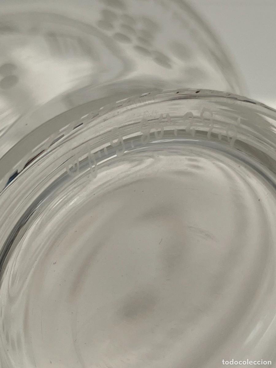 Antig&uuml;edades: BOTELLA S.XIX EN CRISTAL NUMERADA DE LA GRANJA ? - Foto 23