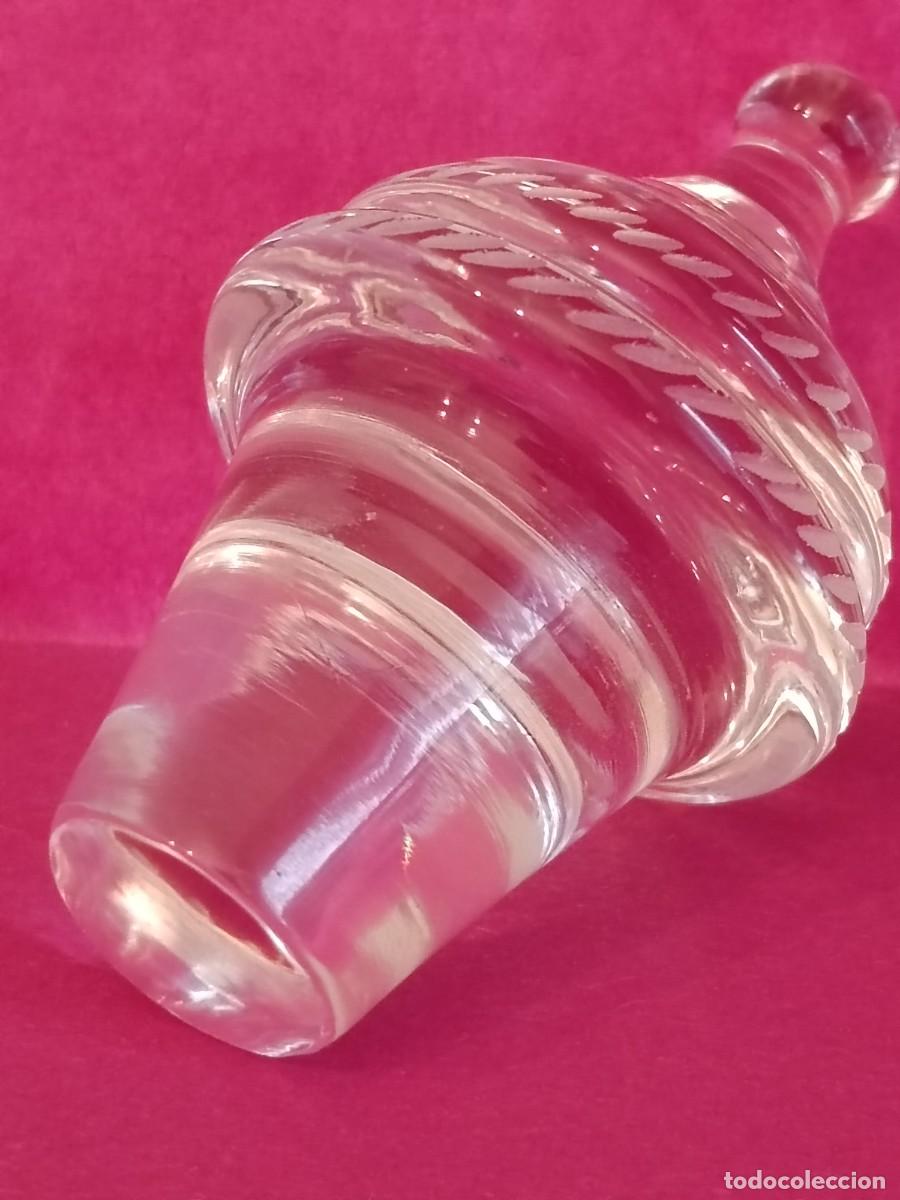 Antig&uuml;edades: BOTELLA S.XIX EN CRISTAL NUMERADA DE LA GRANJA ? - Foto 7