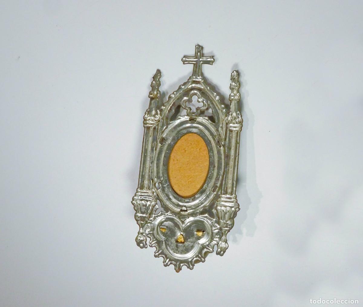 Antig&uuml;edades: BENDITERA JESUS NI&Ntilde;O SAGRADO CORAZ&Oacute;N - Foto 3
