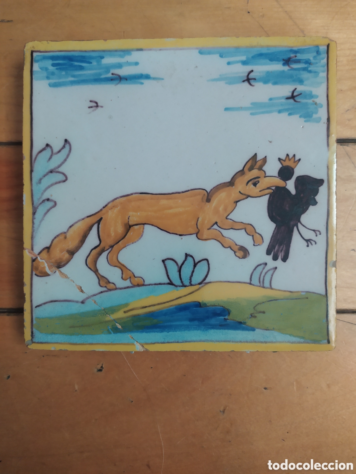 Antig&uuml;edades: Azulejo s.XIX - Foto 1