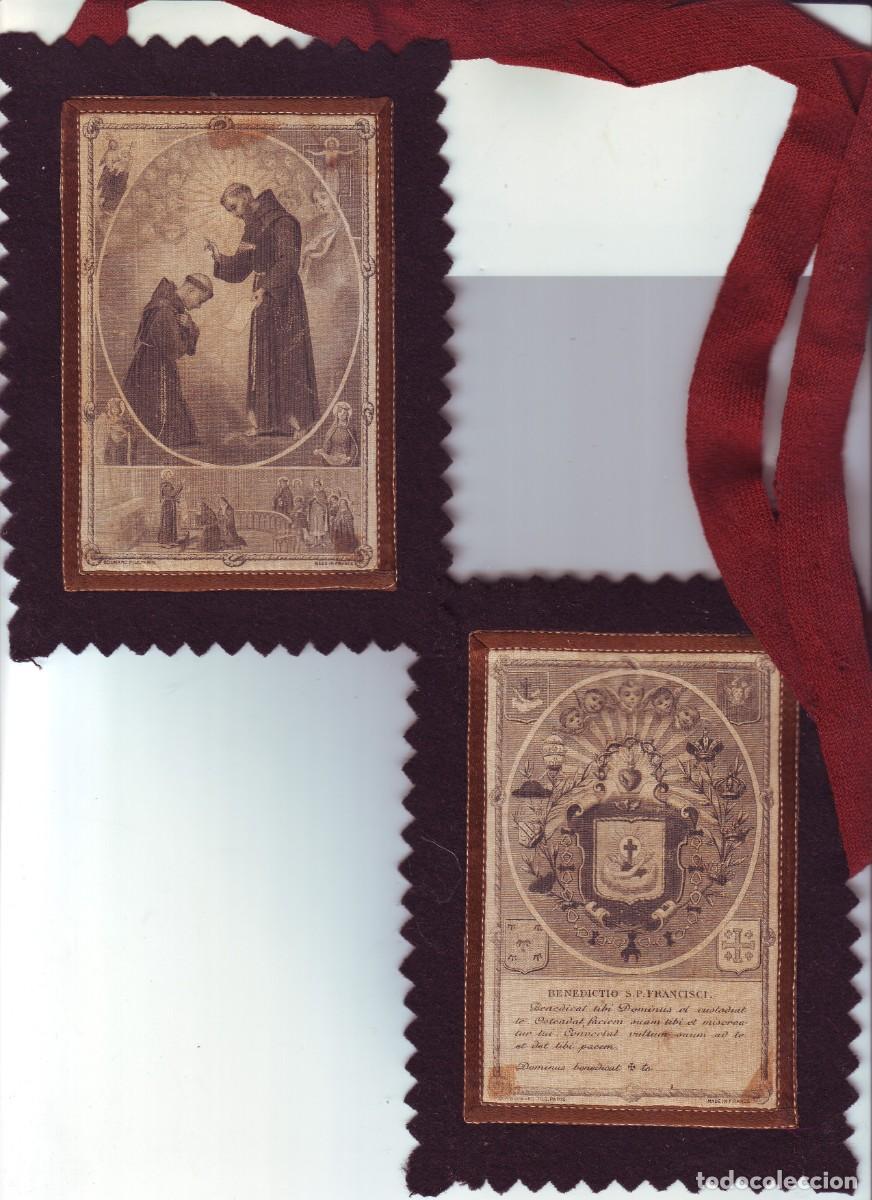 Antig&uuml;edades: GRAN ESCAPULARIO DEL SIGLO XIX - Foto 1