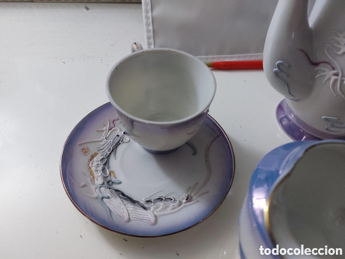 Antig&uuml;edades: Juego de caf&eacute; japon&eacute;s - Foto 5