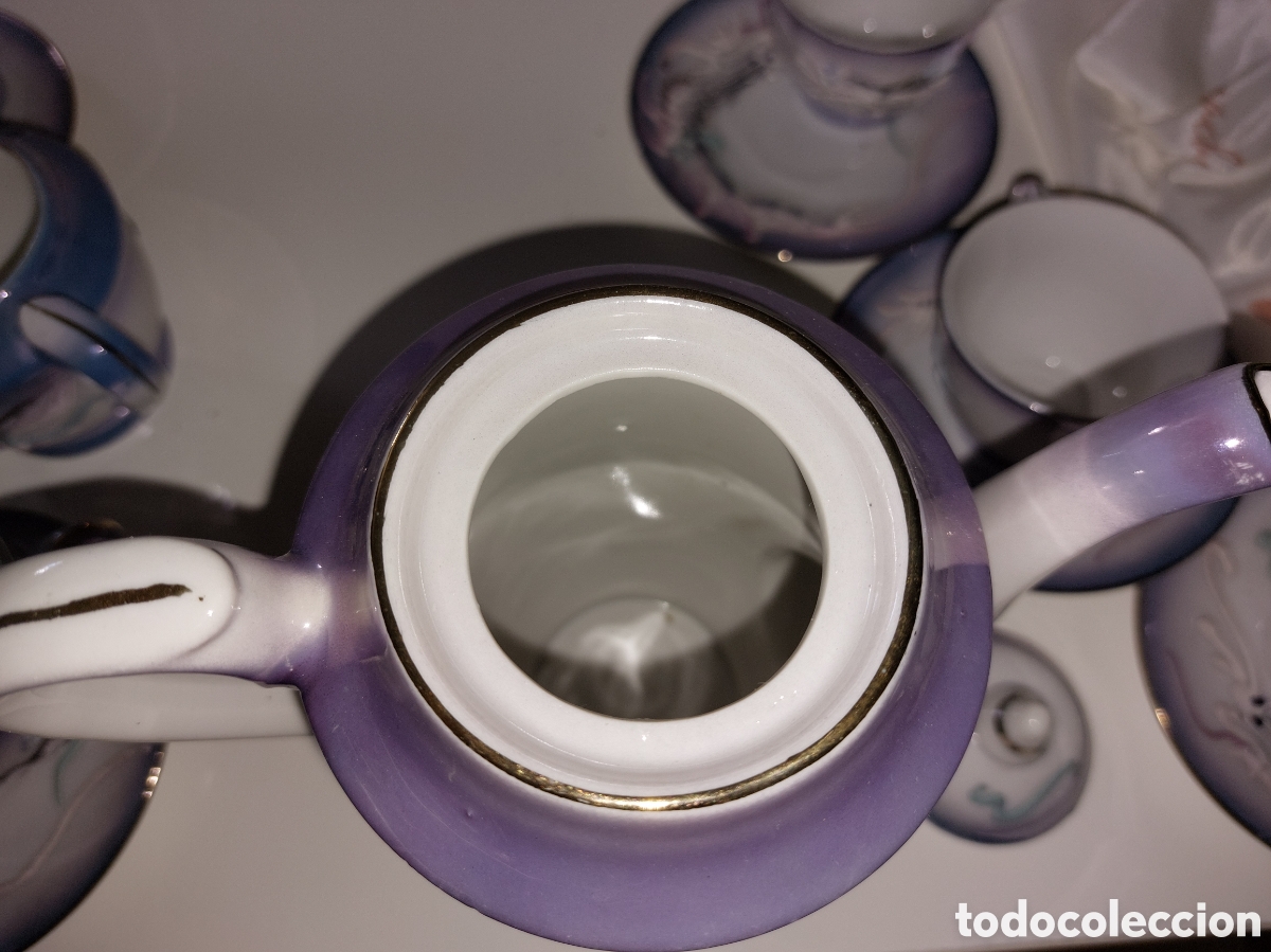 Antig&uuml;edades: Juego de caf&eacute; japon&eacute;s - Foto 15