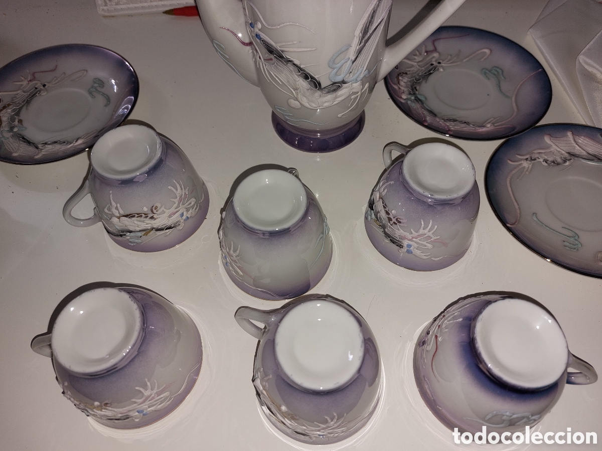 Antig&uuml;edades: Juego de caf&eacute; japon&eacute;s - Foto 19