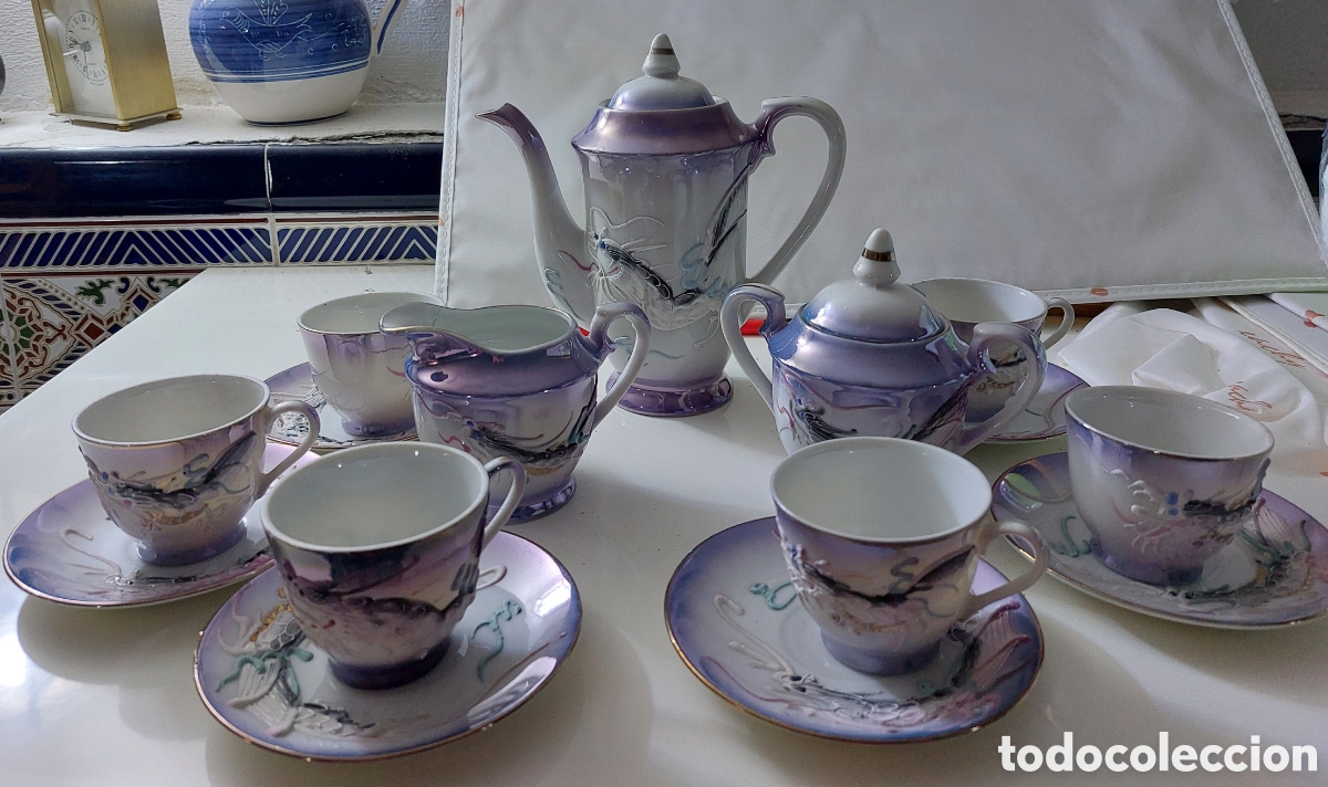 Antig&uuml;edades: Juego de caf&eacute; japon&eacute;s - Foto 1
