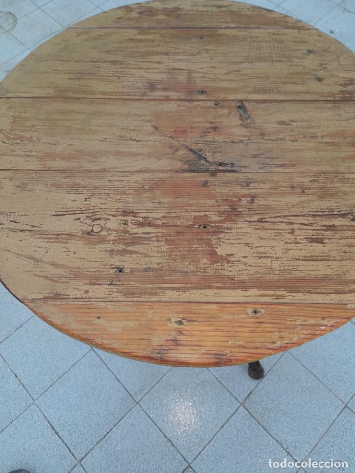 Antig&uuml;edades: ANTIGUA MESA VELADOR - Foto 12
