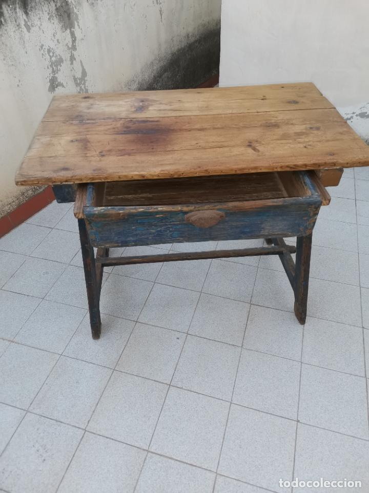 Antig&uuml;edades: ANTIGUA MESA TOCINERA - Foto 2