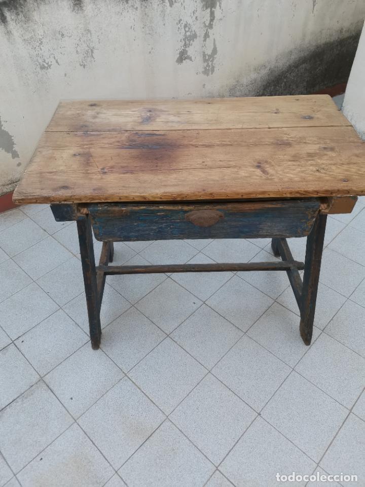 Antig&uuml;edades: ANTIGUA MESA TOCINERA - Foto 3
