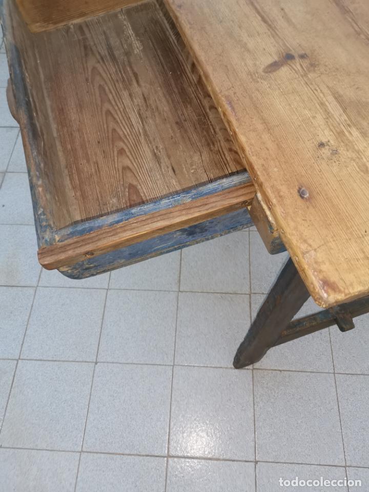 Antig&uuml;edades: ANTIGUA MESA TOCINERA - Foto 9