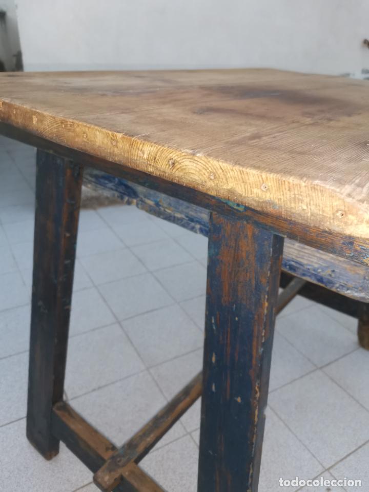 Antig&uuml;edades: ANTIGUA MESA TOCINERA - Foto 12