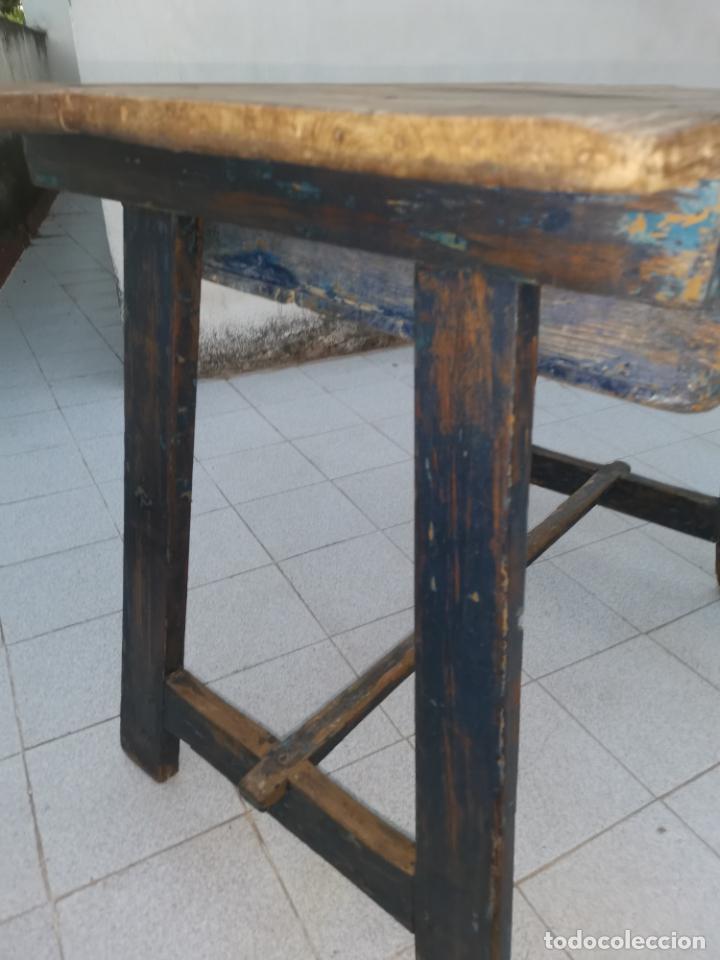 Antig&uuml;edades: ANTIGUA MESA TOCINERA - Foto 13