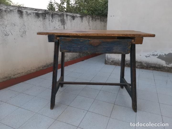 Antig&uuml;edades: ANTIGUA MESA TOCINERA - Foto 1