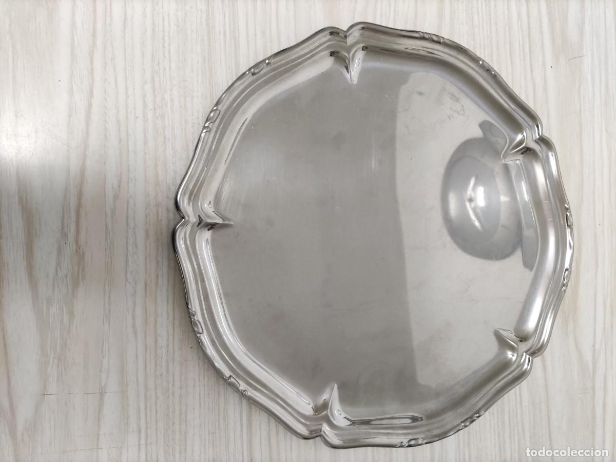 Antig&uuml;edades: FUENTE INOX 32 cm - Foto 1