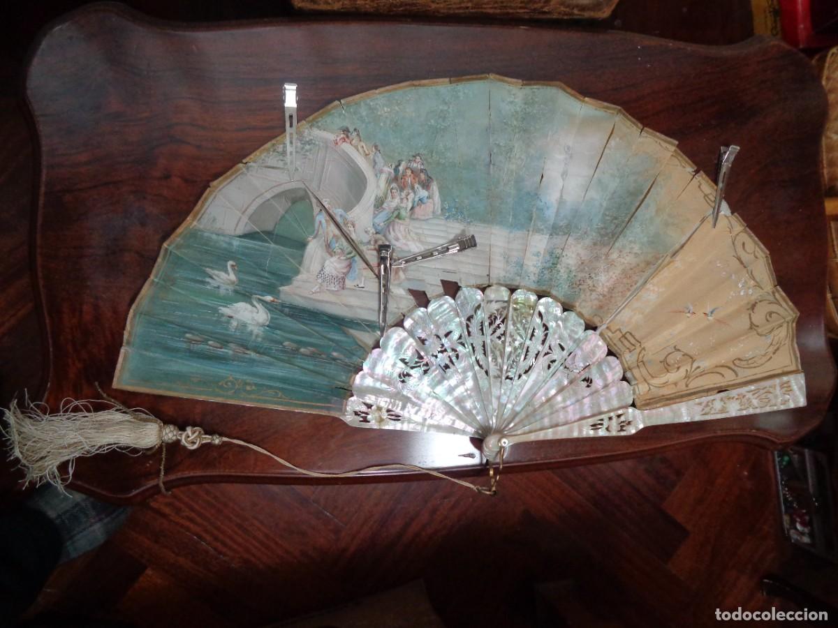 Antig&uuml;edades: ANTIGUO ABANICO PARA RESTAURAR - Foto 1