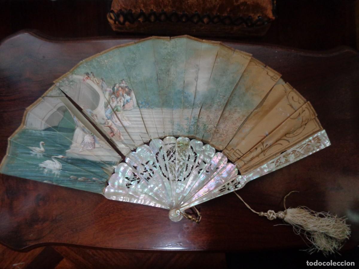Antig&uuml;edades: ANTIGUO ABANICO PARA RESTAURAR - Foto 2