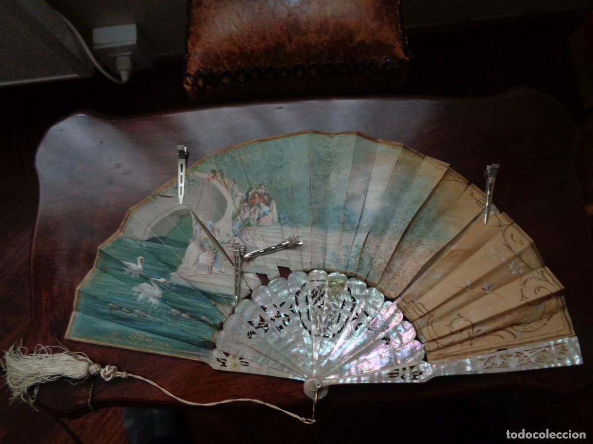 Antig&uuml;edades: ANTIGUO ABANICO PARA RESTAURAR - Foto 3