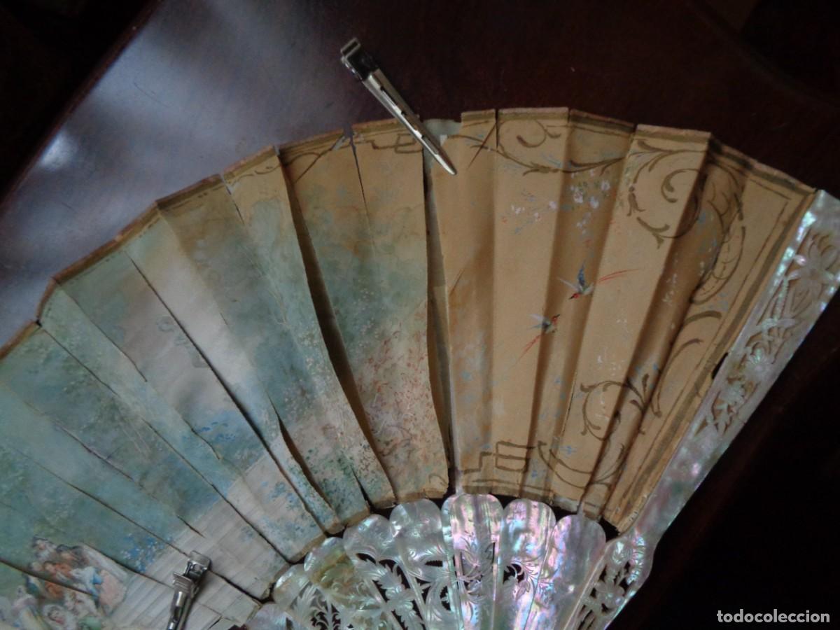 Antig&uuml;edades: ANTIGUO ABANICO PARA RESTAURAR - Foto 6