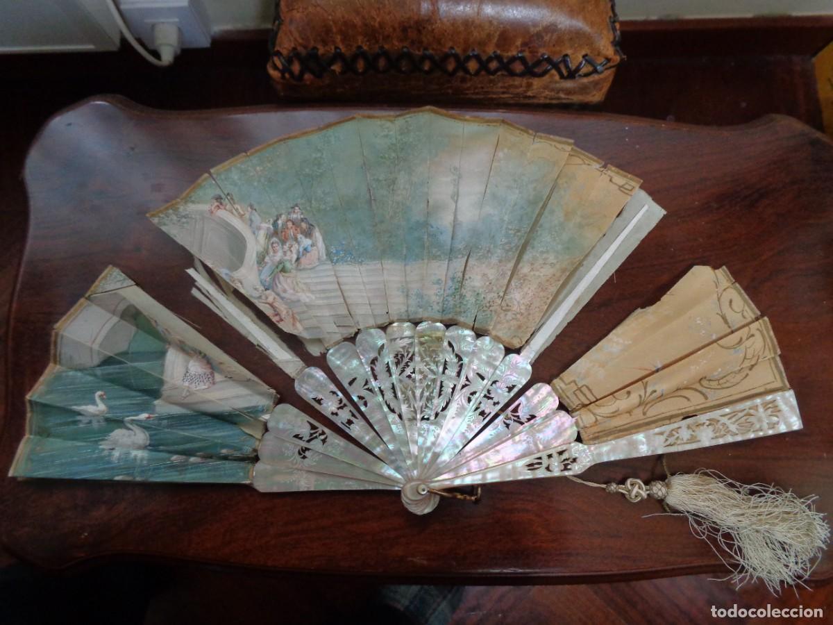 Antig&uuml;edades: ANTIGUO ABANICO PARA RESTAURAR - Foto 15
