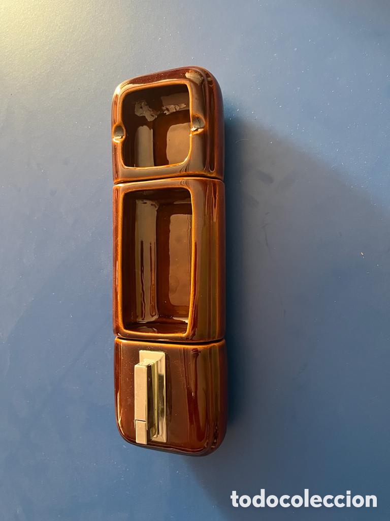 Antig&uuml;edades: Juego de mechero y cenicero - Foto 2
