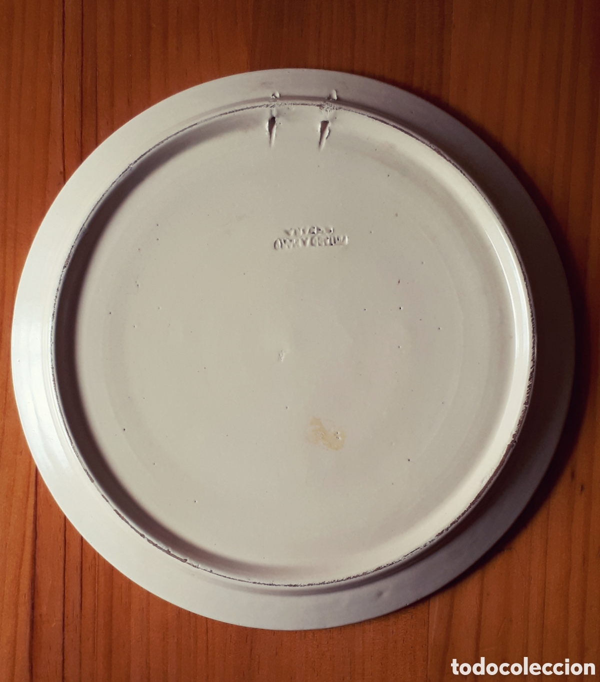 Antig&uuml;edades: PLATO CER&Aacute;MICA, 31 CM - Foto 9