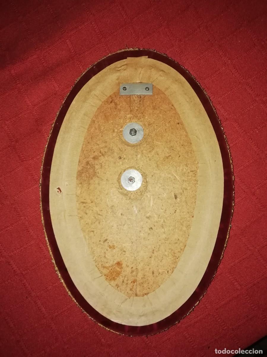 Antig&uuml;edades: Rostro de virgen en bronce vintage - Foto 3