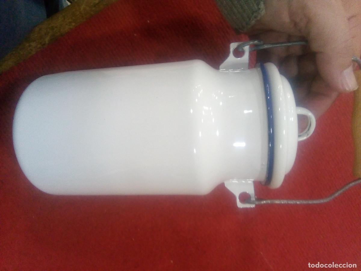 Antig&uuml;edades: LECHERA ESMALTADA - Foto 2