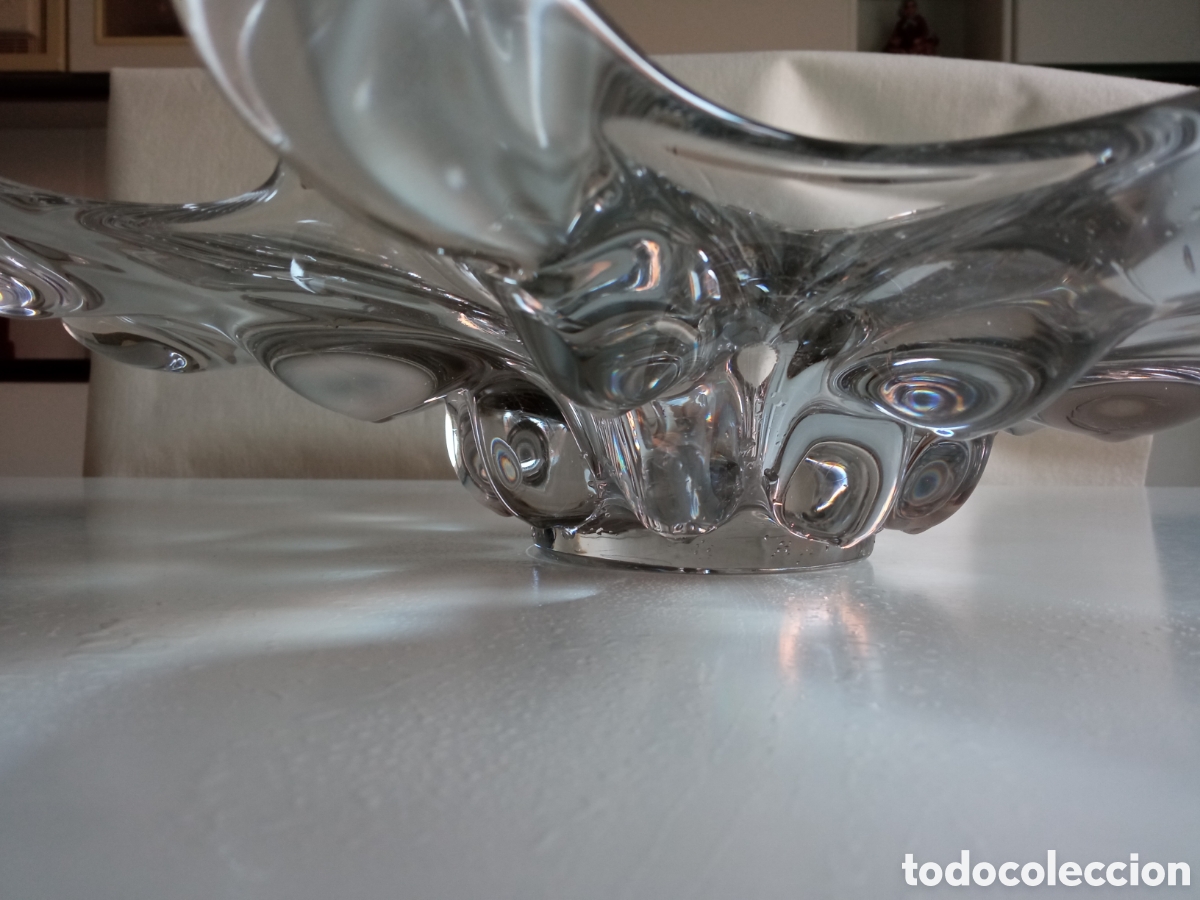 Antig&uuml;edades: Centro de mesa en cristal macizo de Murano - Foto 4
