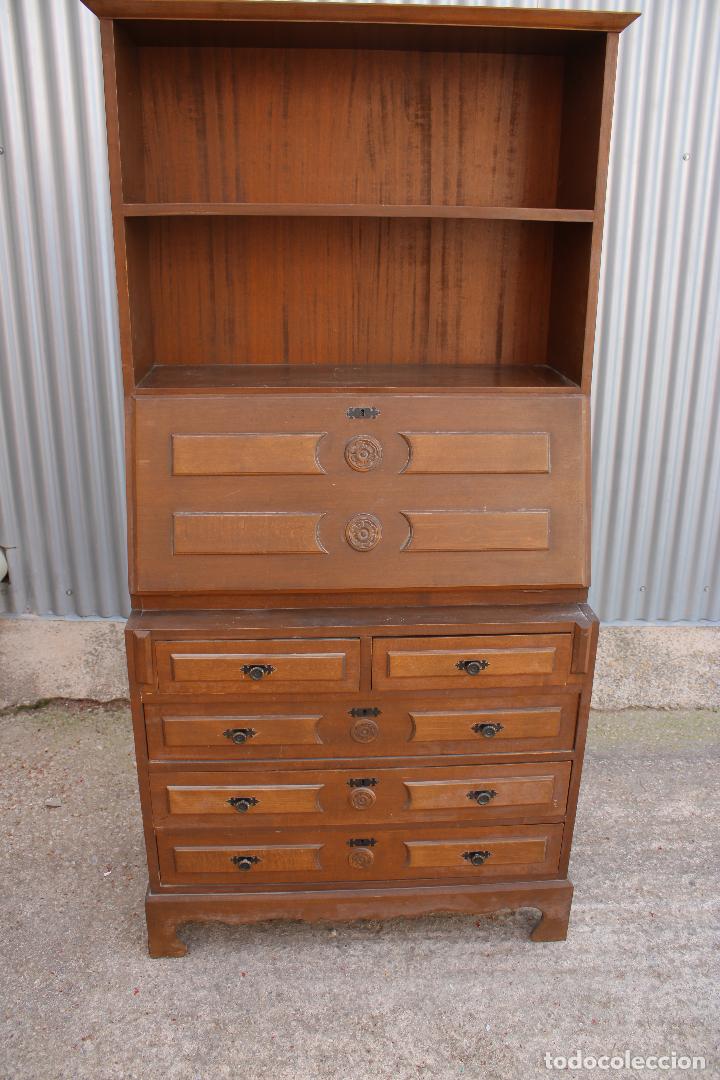 Antig&uuml;edades: escritorio secreter - Foto 4