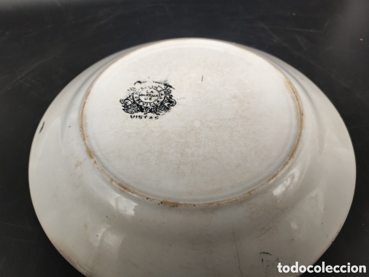 Antig&uuml;edades: Plato de pitman - Foto 4