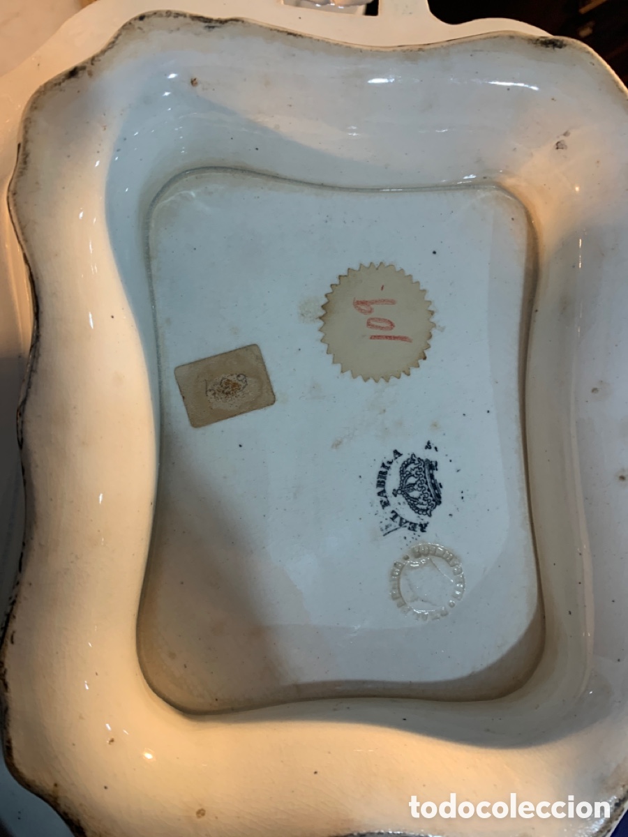 Antig&uuml;edades: Fabulosa legumbrera de sargadelos - Foto 4