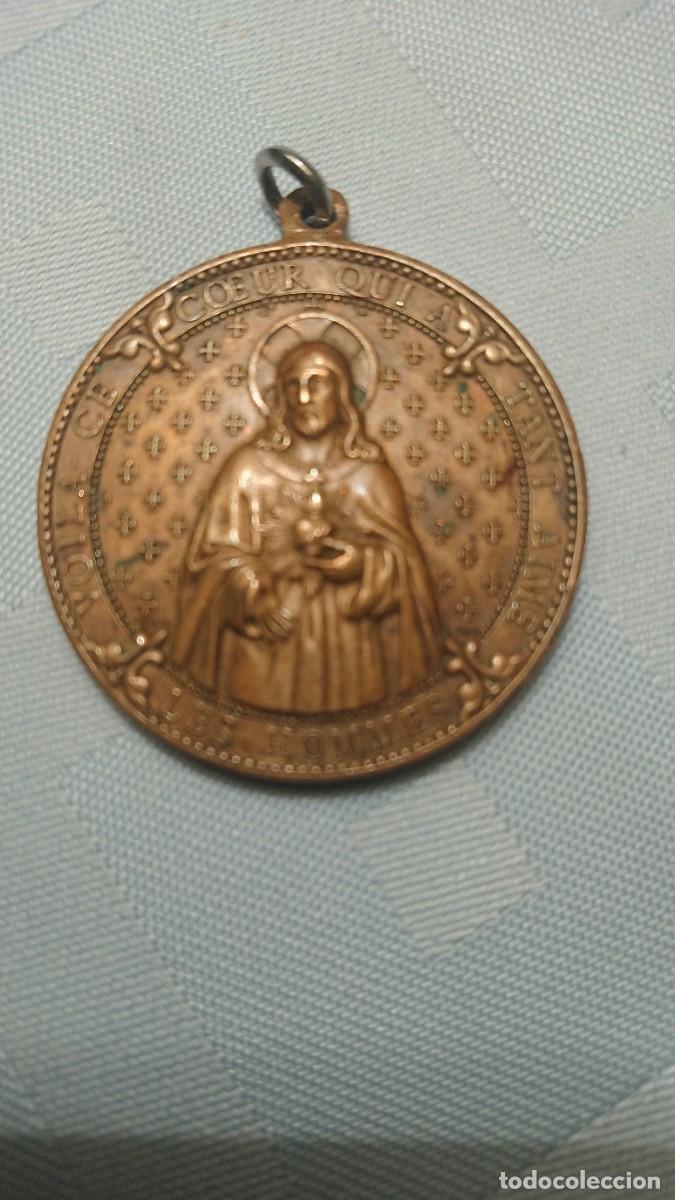 Antig&uuml;edades: ANTIGUA MEDALLA RELIGIOSA - Foto 2