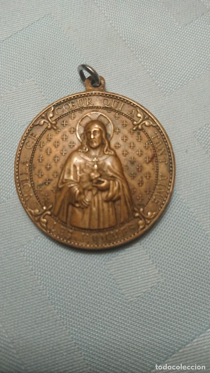 Antig&uuml;edades: ANTIGUA MEDALLA RELIGIOSA - Foto 3