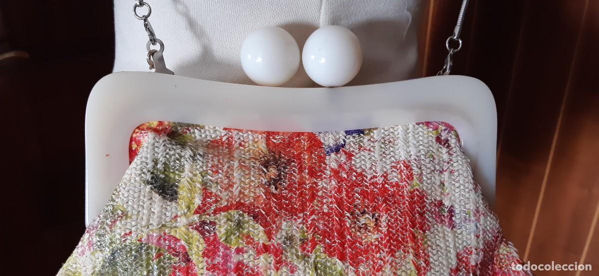 Antig&uuml;edades: BONITO BOLSO CON CADENA Y BOQUILLA DE PASTA. - Foto 4