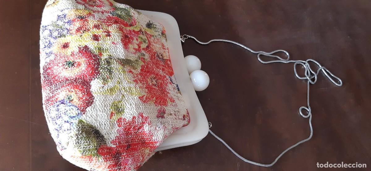 Antig&uuml;edades: BONITO BOLSO CON CADENA Y BOQUILLA DE PASTA. - Foto 5