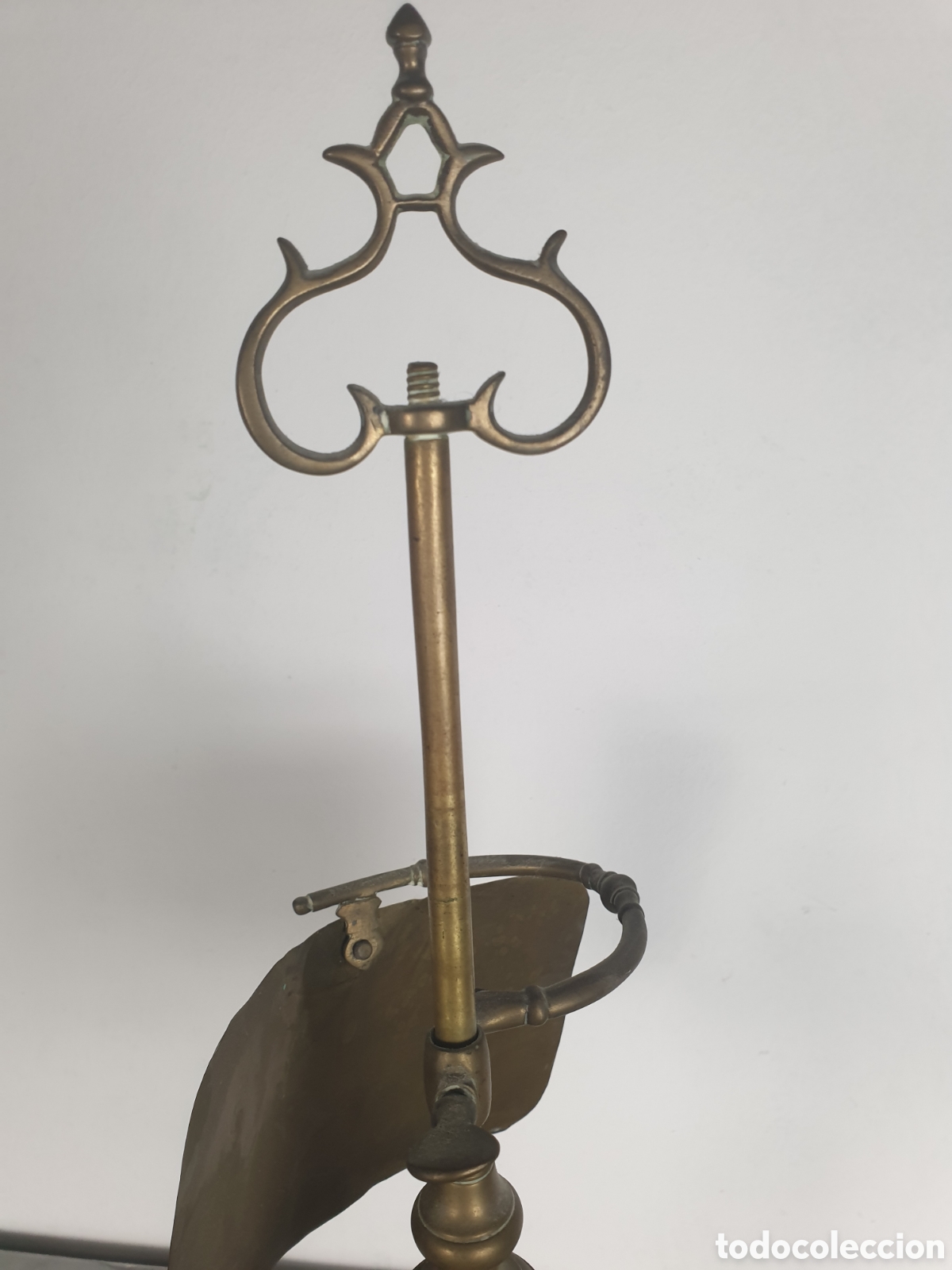 Antig&uuml;edades: Vel&oacute;n de bronce de aceite siglo XIX - Foto 6