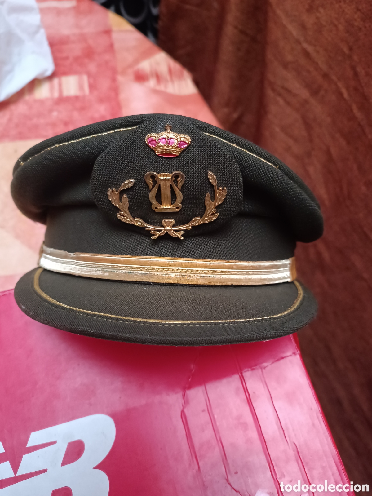 antigua gorra militar - Compra venta en todocoleccion