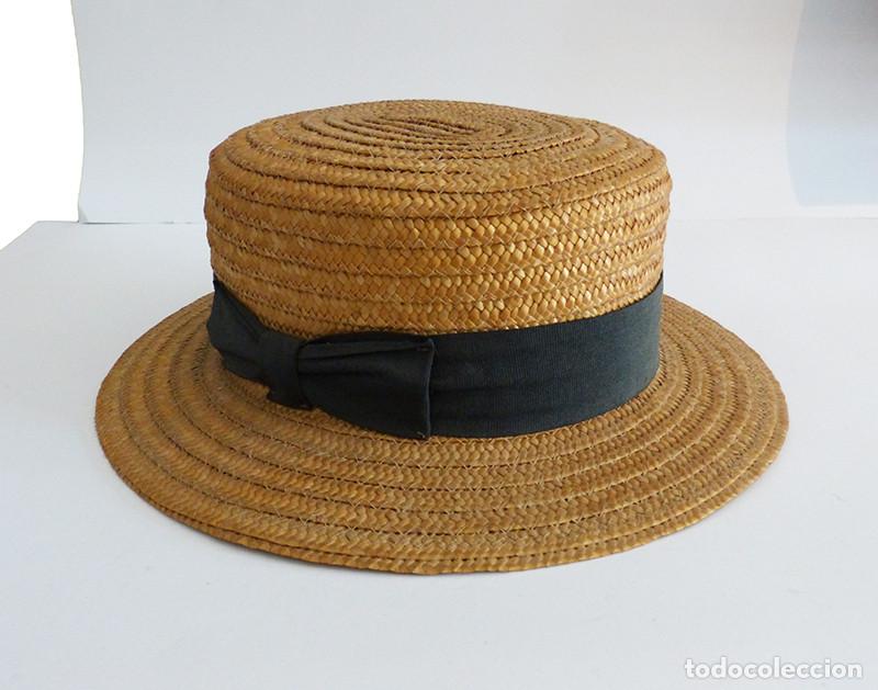 Antig&uuml;edades: Sombrero estilo canotier - Foto 1