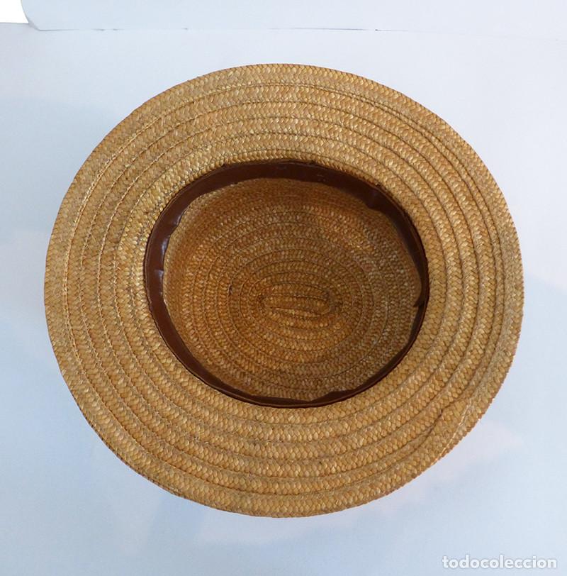 Antig&uuml;edades: Sombrero estilo canotier - Foto 3