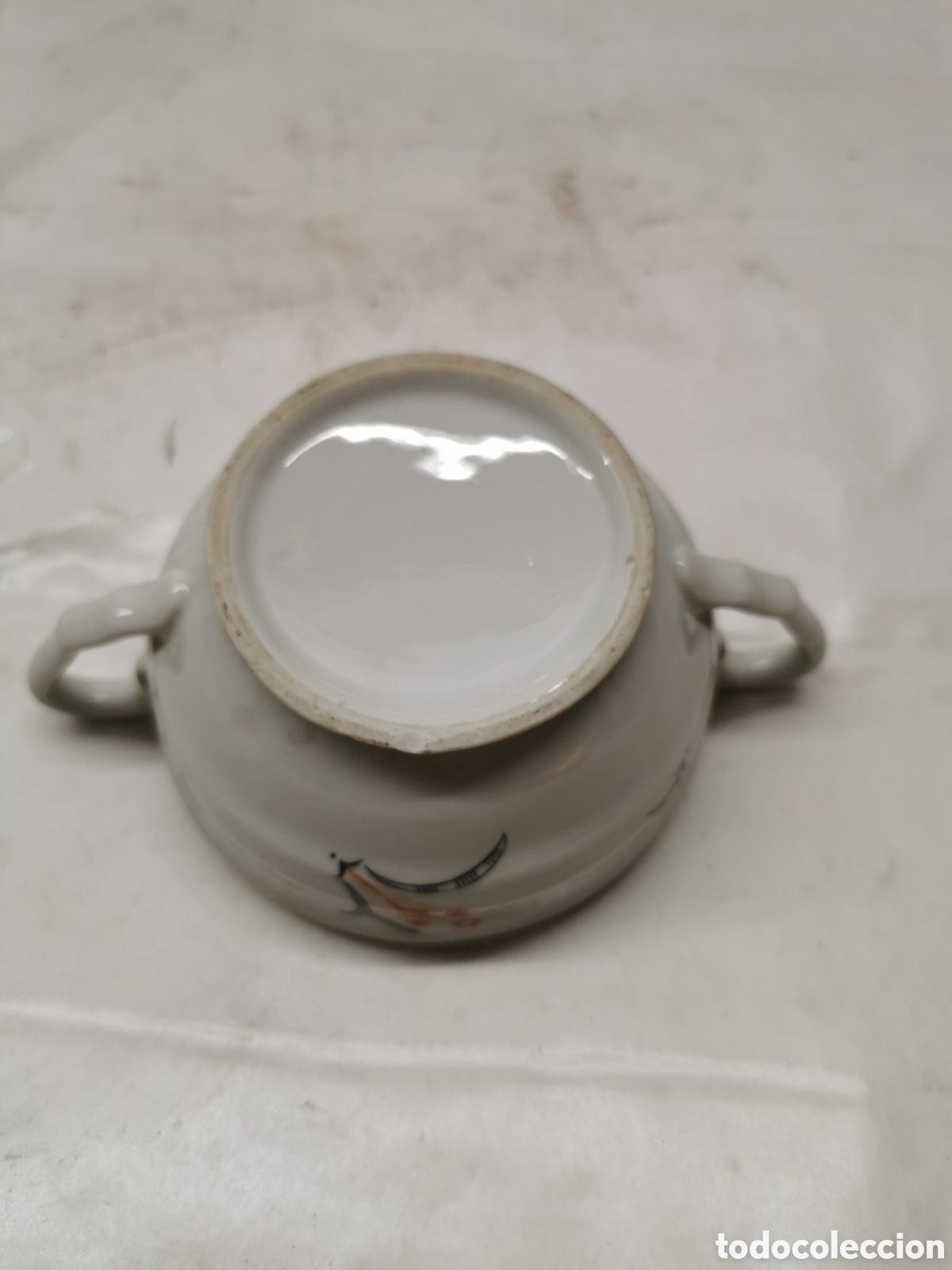 Antig&uuml;edades: Azucarero porcelana - Foto 4